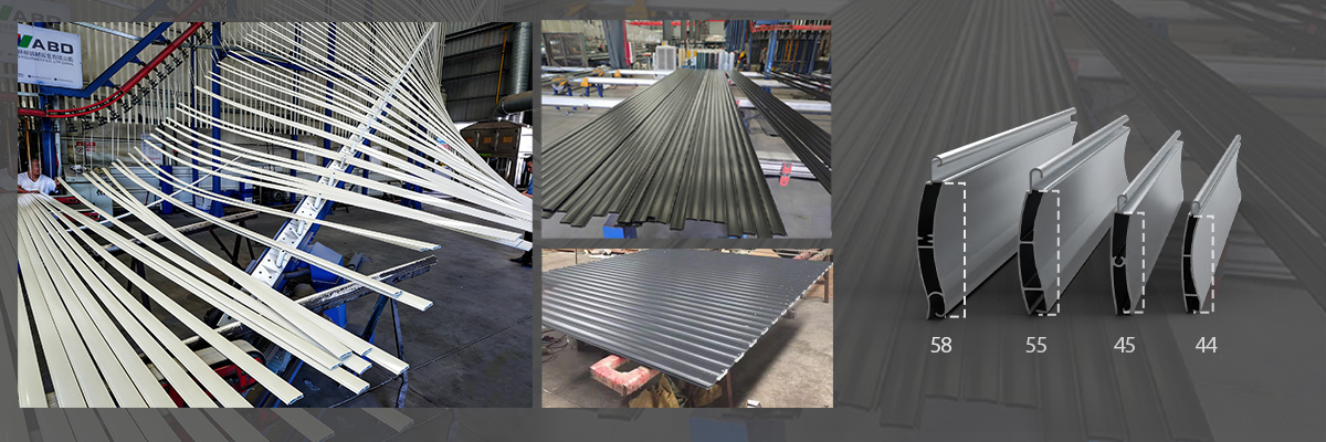 Серия алюминиевых рольставней